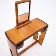Ensemble coiffeuse + chaise Art déco, Pologne, Art Déco, vers 1940.