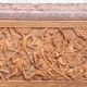 Antique Large Exotic Wood Chest Carved Africa