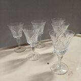 6 saint Louis glasses