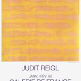 Judit Reigl poster 1985