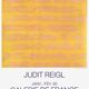 Affiche Judit Reigl  1985