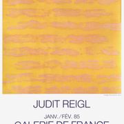 Affiche Judit Reigl  1985
