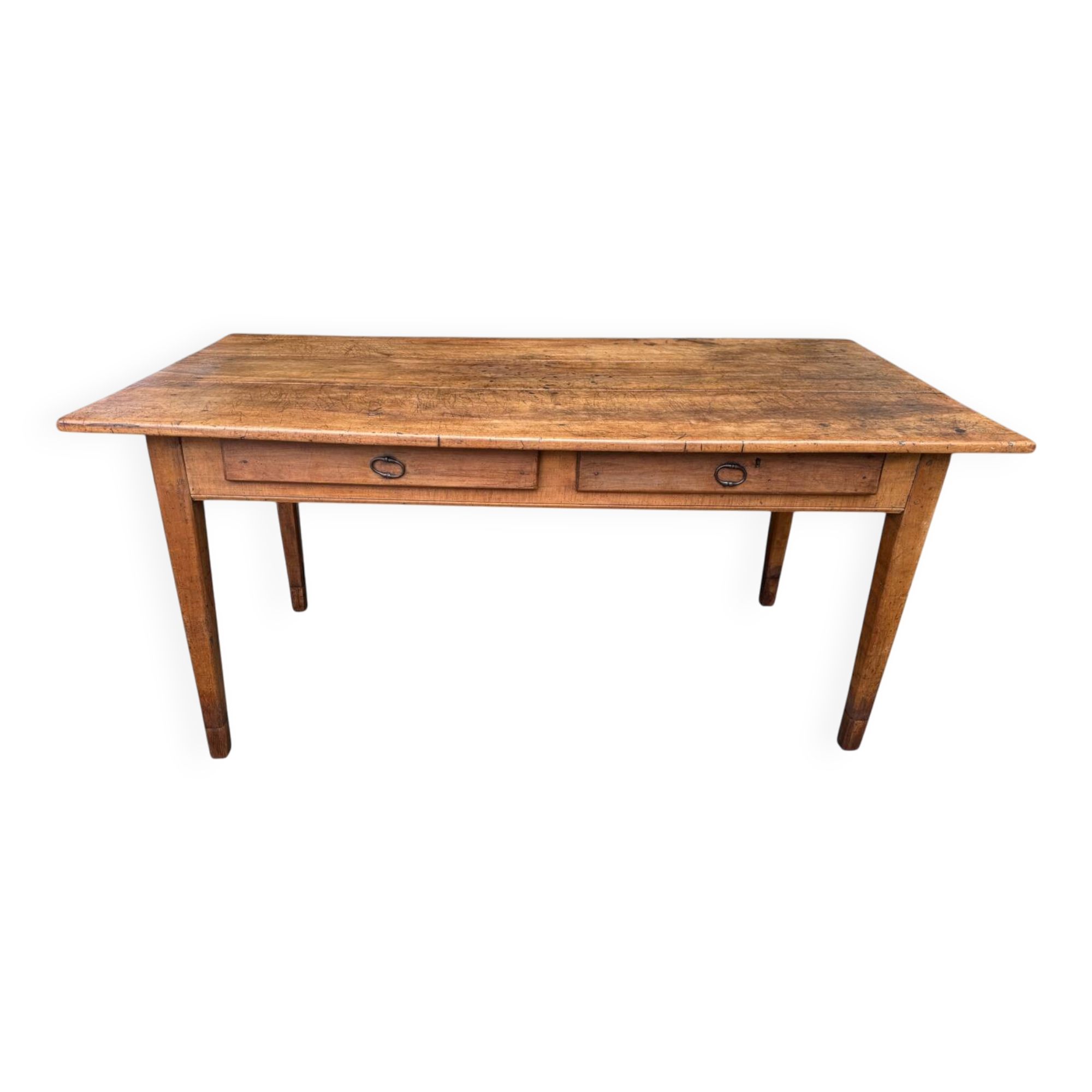 Table de ferme en cerisier, France XIXème s.