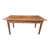 Farm table in cherry wood, 19th century France.