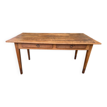 Table de ferme en cerisier, France XIXème s.