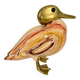 Large ceramic duck by Lancel