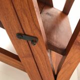 Vintage library stepladder chair