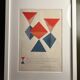 Framed poster knoll space age herbert matter