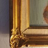 Pretty painting signed Juliette Juvin lower right