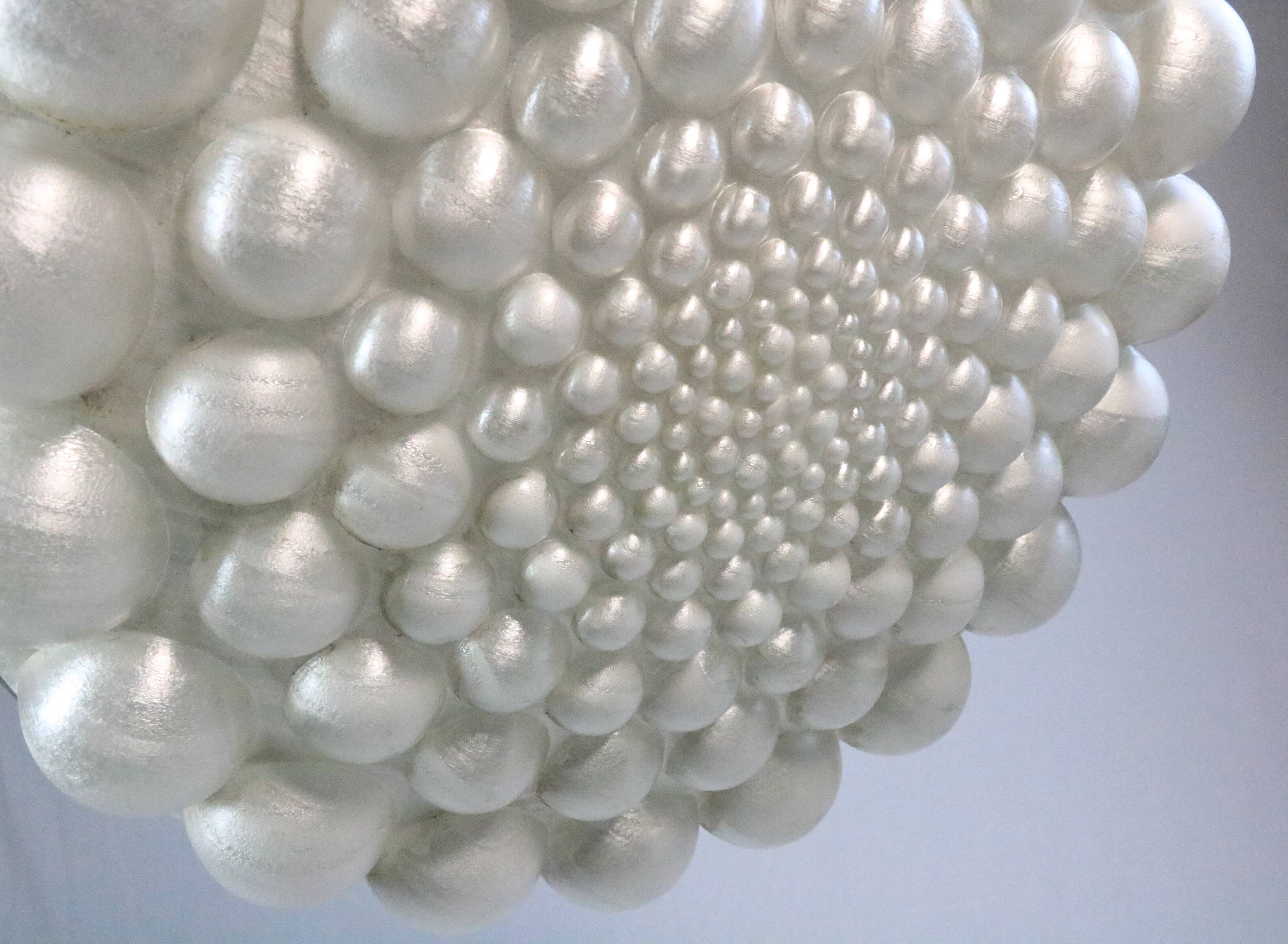 Extraordinary Vintage  Hanging Lamp, Big Bubbles, 1970s