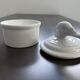 Vintage duck head ramekin