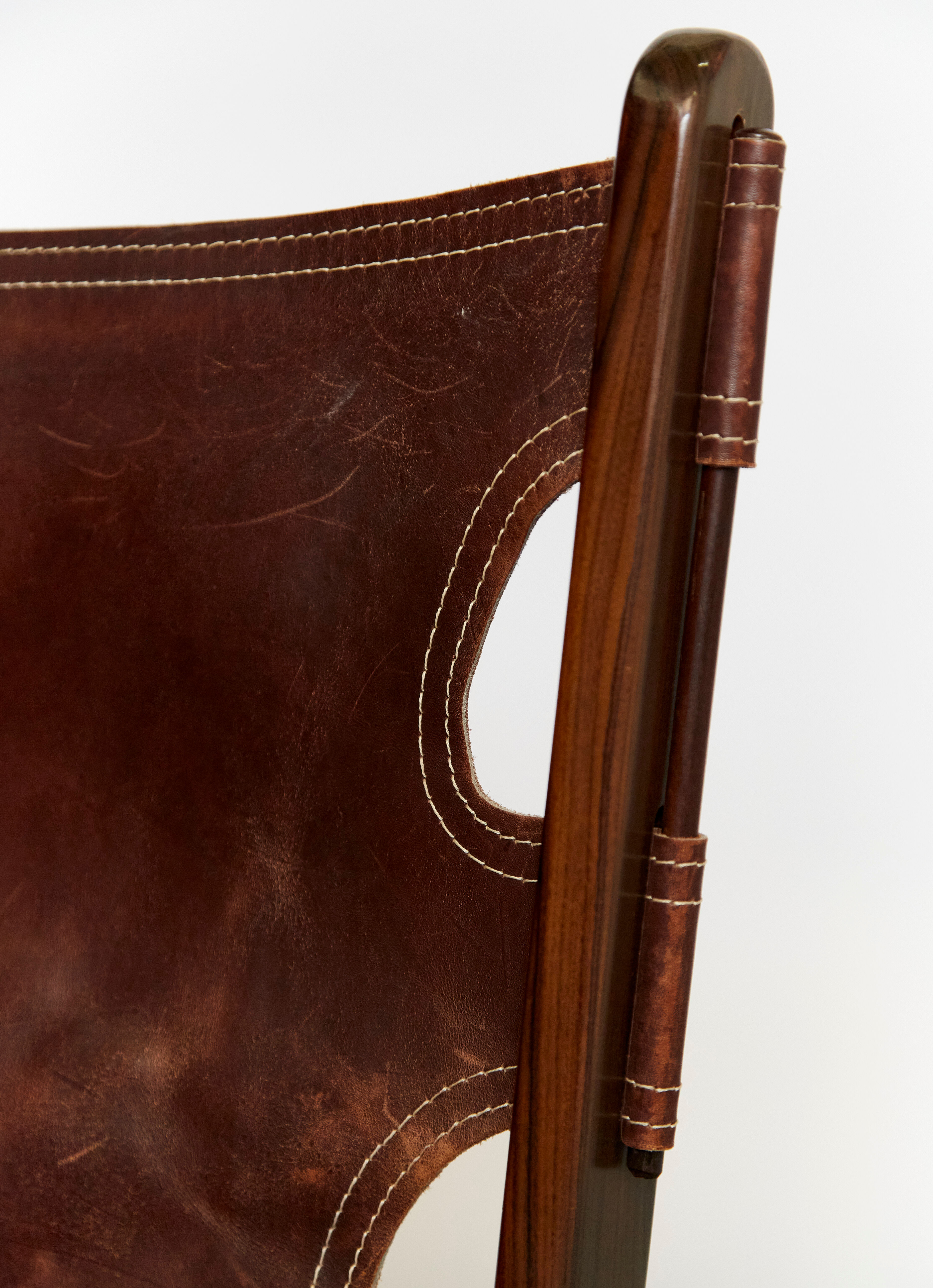 Sergio rodriguez folding chair & ottomane for oca