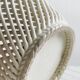 Bread basket - openwork white ceramic bowl.