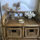 Vintage rattan clother