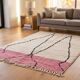 Handcrafted Moroccan rug decorated 250cm x 150cm