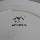 Set of 6 flat plates