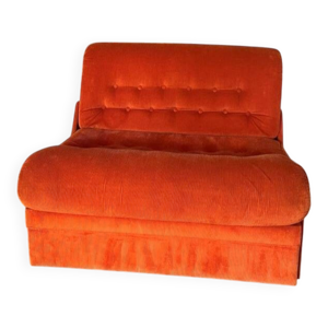 Chauffeuse convertible - velours