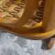 Fauteuil vintage en bois Baumann