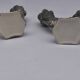 Art pottery candlesticks from Gien