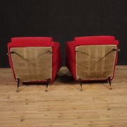 Paire de fauteuils italiens des années 60