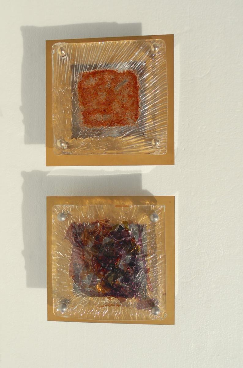 Pair of sconces by Tony Zuccheri for Venini 1960 s
