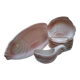 Ceramic fish service