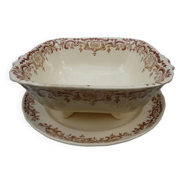 salad bowl - fruit bowl and dish Longchamp terre de fer model Regent