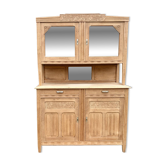 Vaisselier en chêne art deco