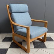 Danish highback chair by Johannes Andersen for Silkeborg