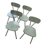 4 Formica Chairs