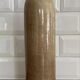 Beige stoneware bottle vase
