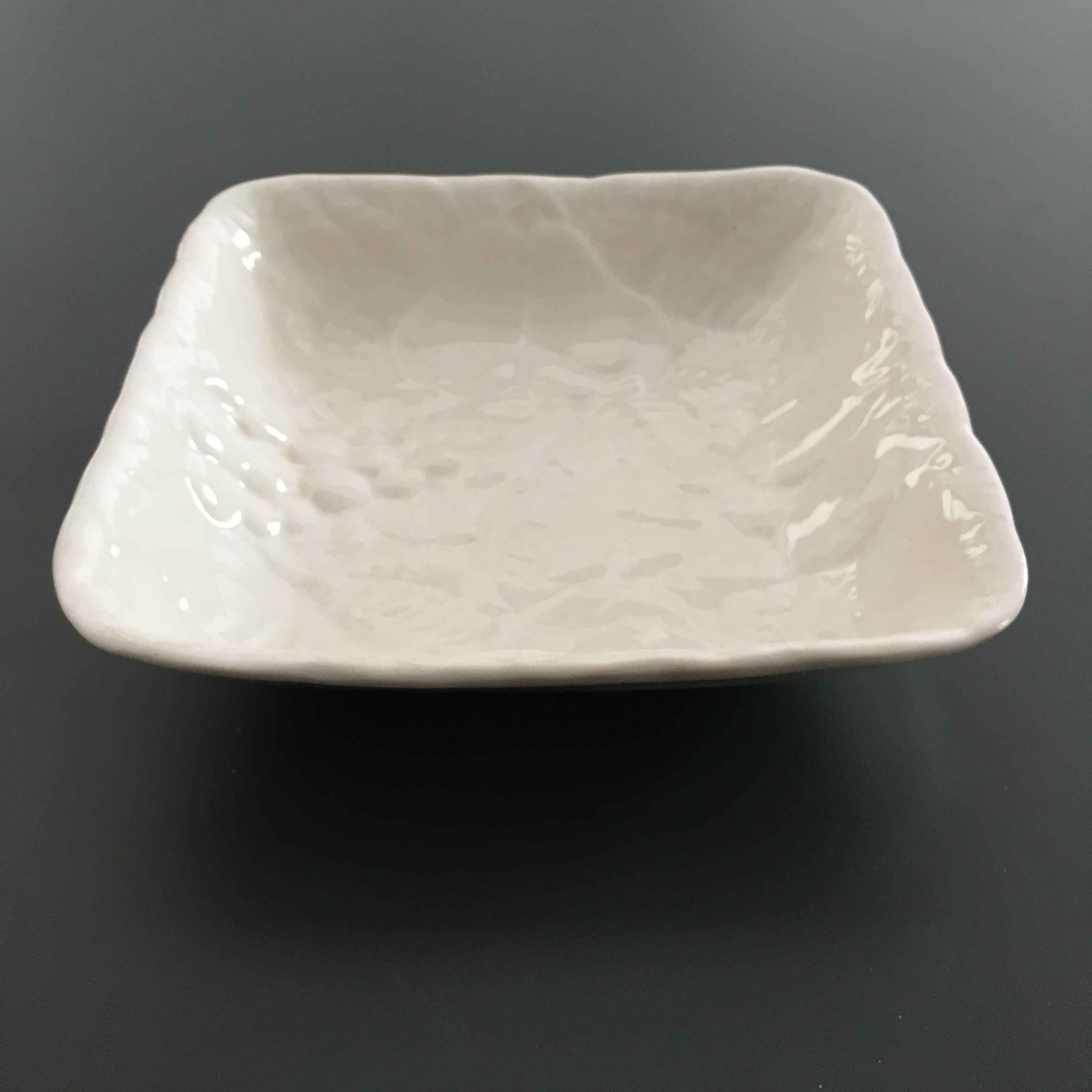 Sarreguemines square hollow dish