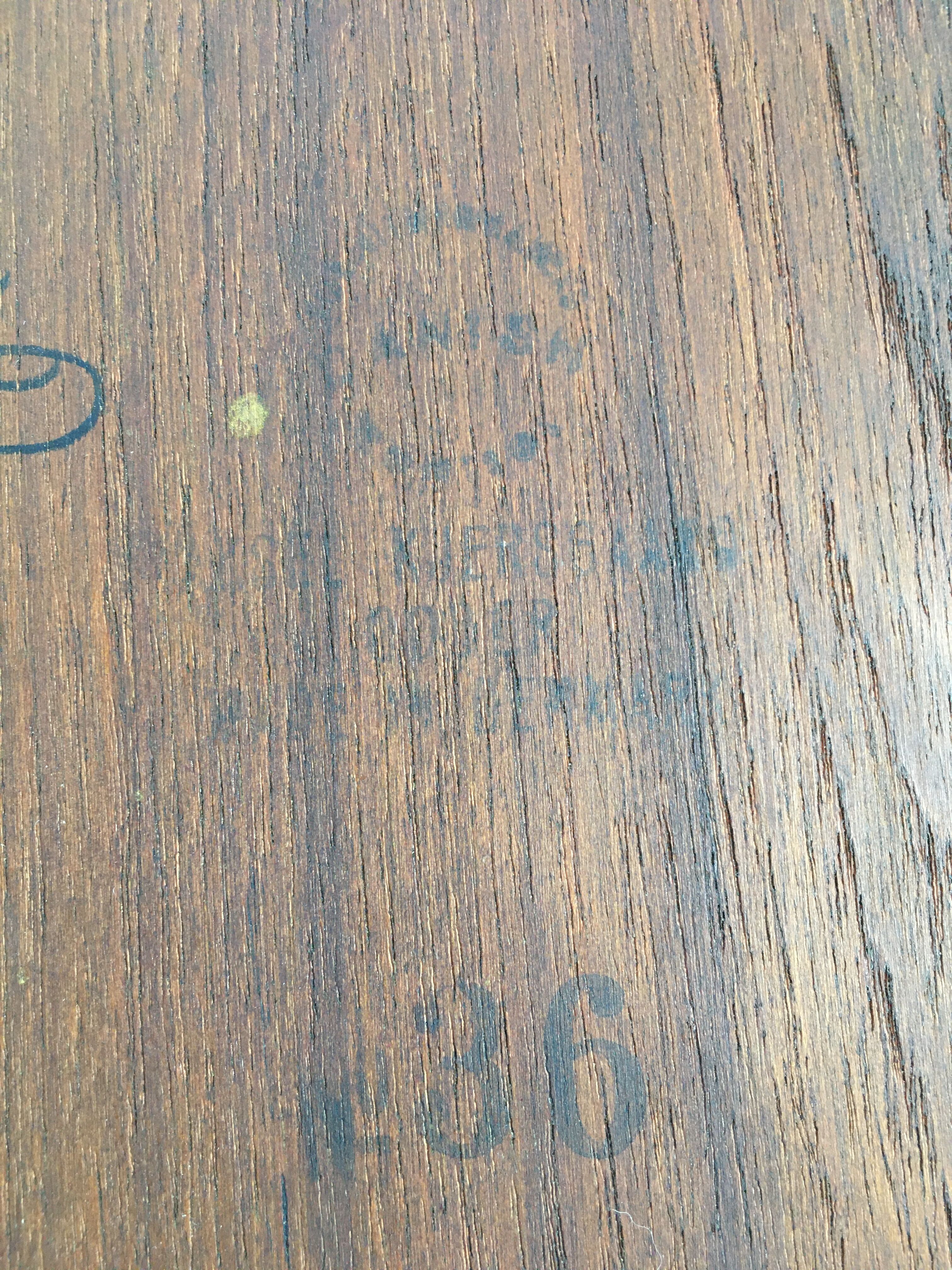Banc scandinave de Aksel Kjersgaard en palissandre années 60