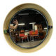 Vintage round mirror allibert with lighting