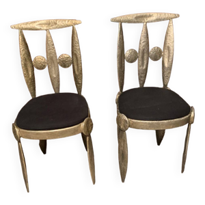 paire de chaises barbare