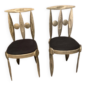 Pair of barbarian chairs