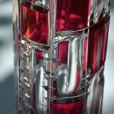 Modern St Lambert crystal vase