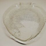 Plat Arcoroc poisson en verre vintage