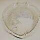 Arcoroc vintage glass fish dish