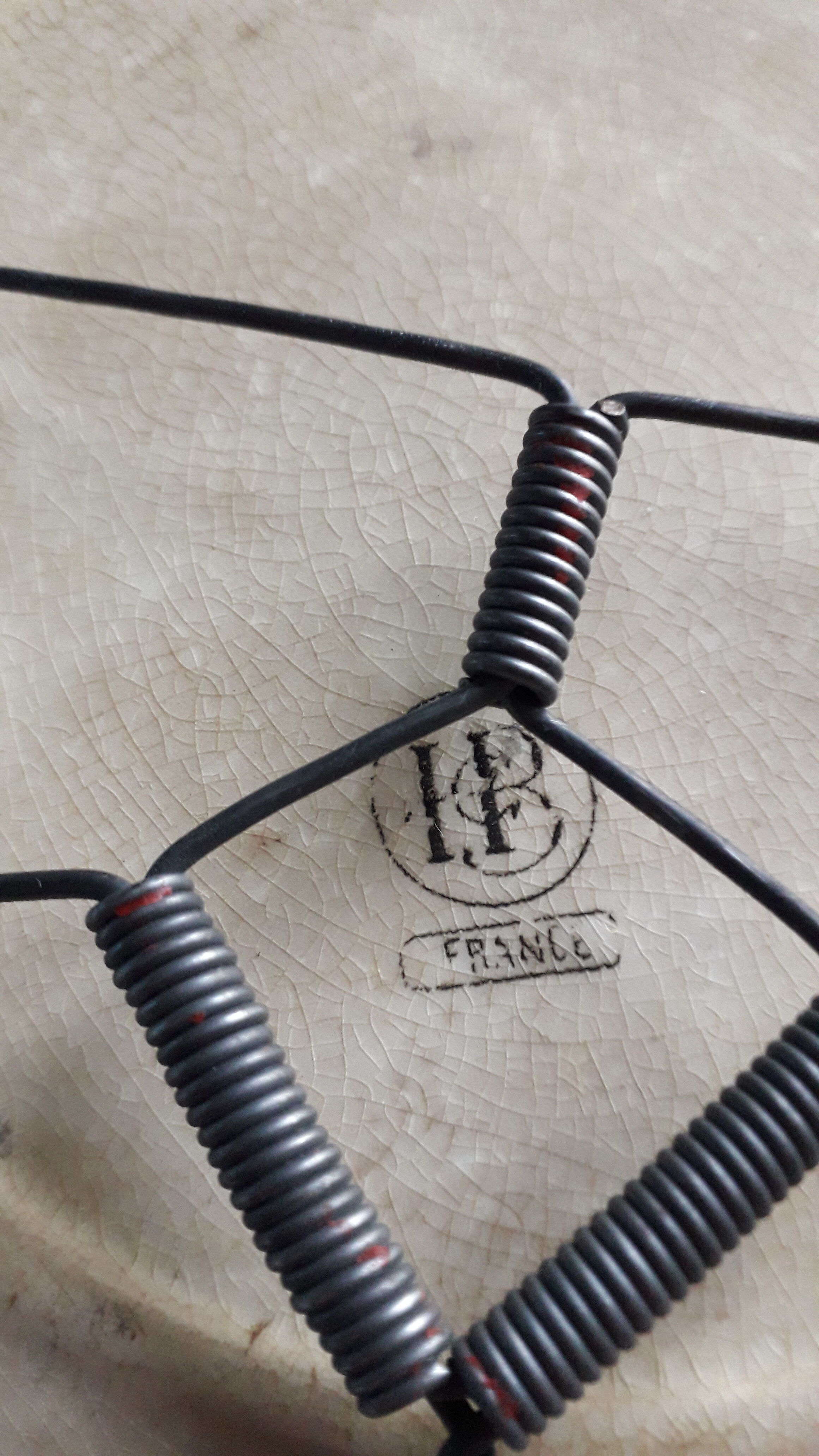 Decorative plate HBC CHOISY LE ROY