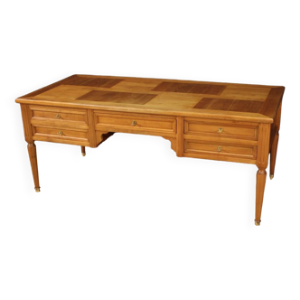 French writing desk in wood from the 20th century