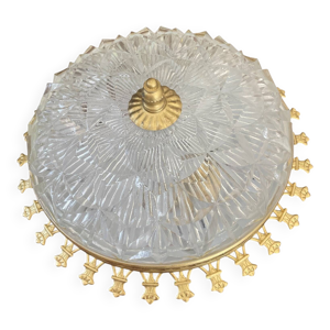 Plafonnier vintage verre