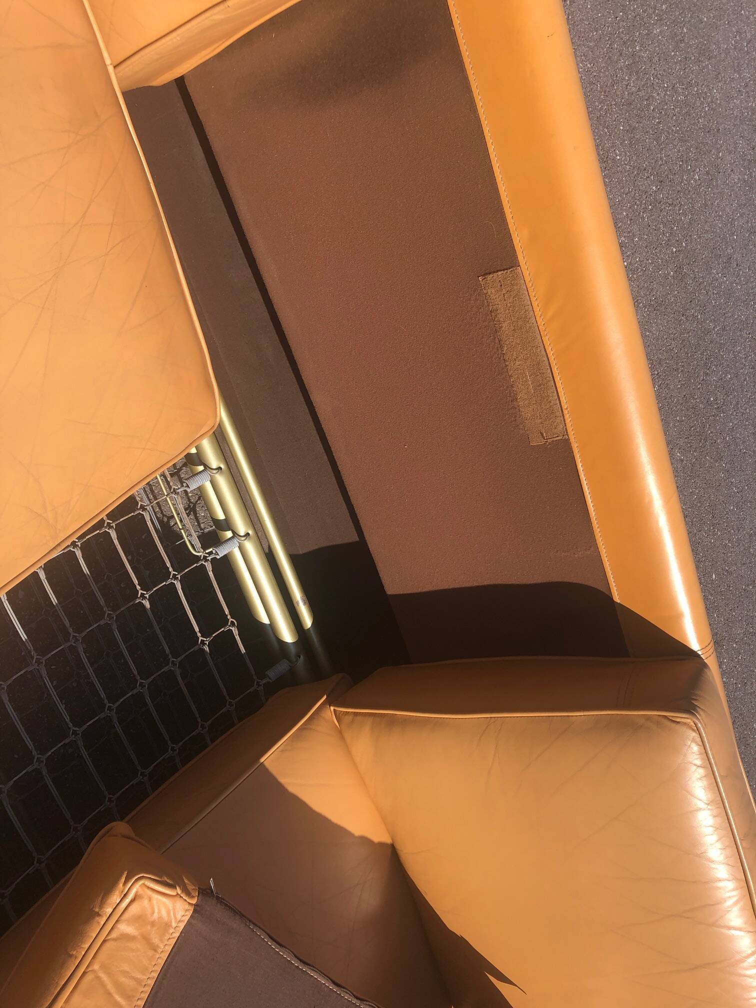 Roche Bobois leather sofa 1970