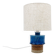 Lampe de table en grès bleu par Inger Persson pour Rörstrand, Suède, années
