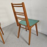 6 vintage chairs  1950