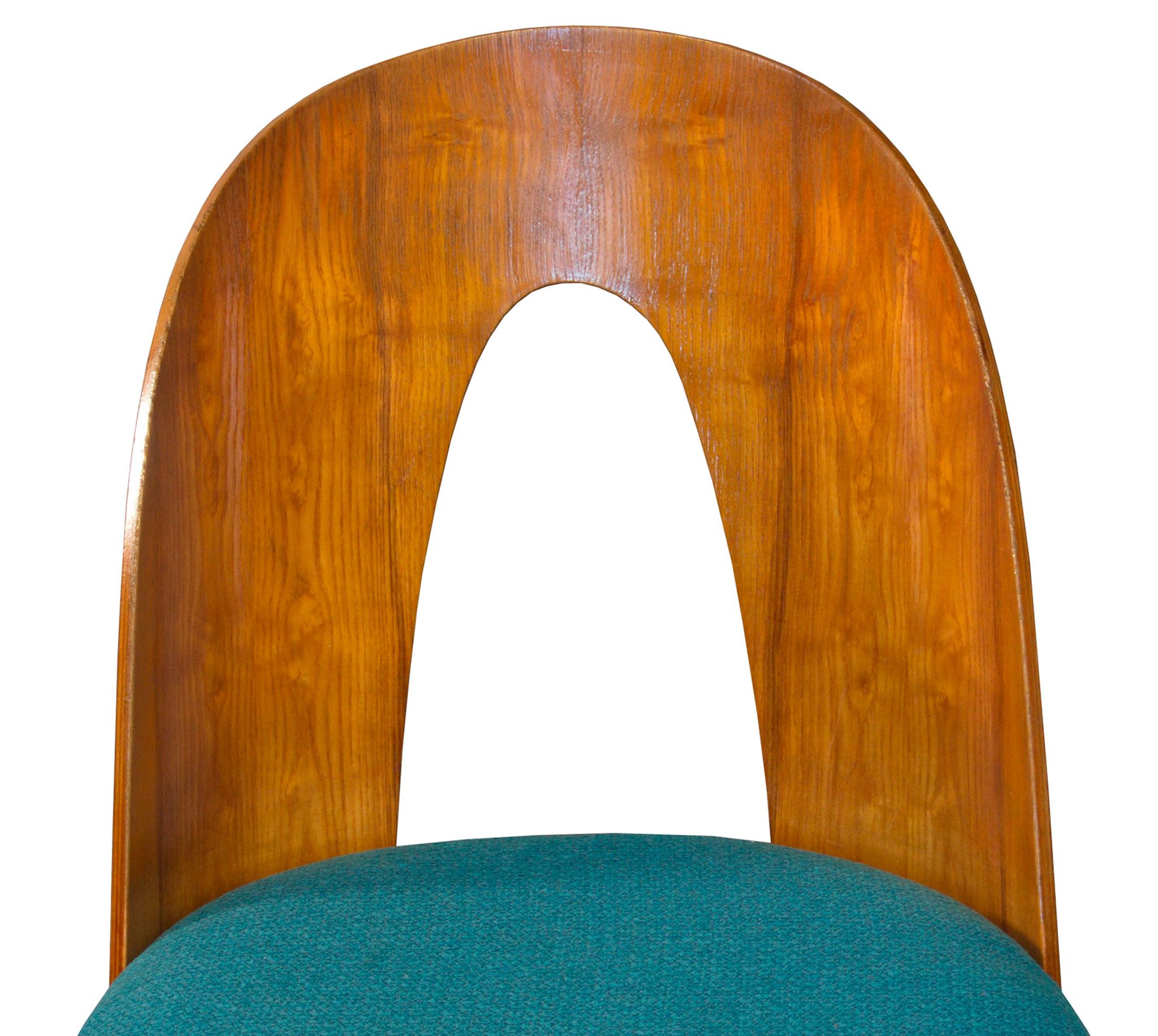 Mid century dining chair by Antonin Suman for Mier Topolcany Factory