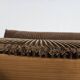 Canapé modulable à rayures des années 70, six places avec coin