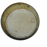 Pot in gres signed EB