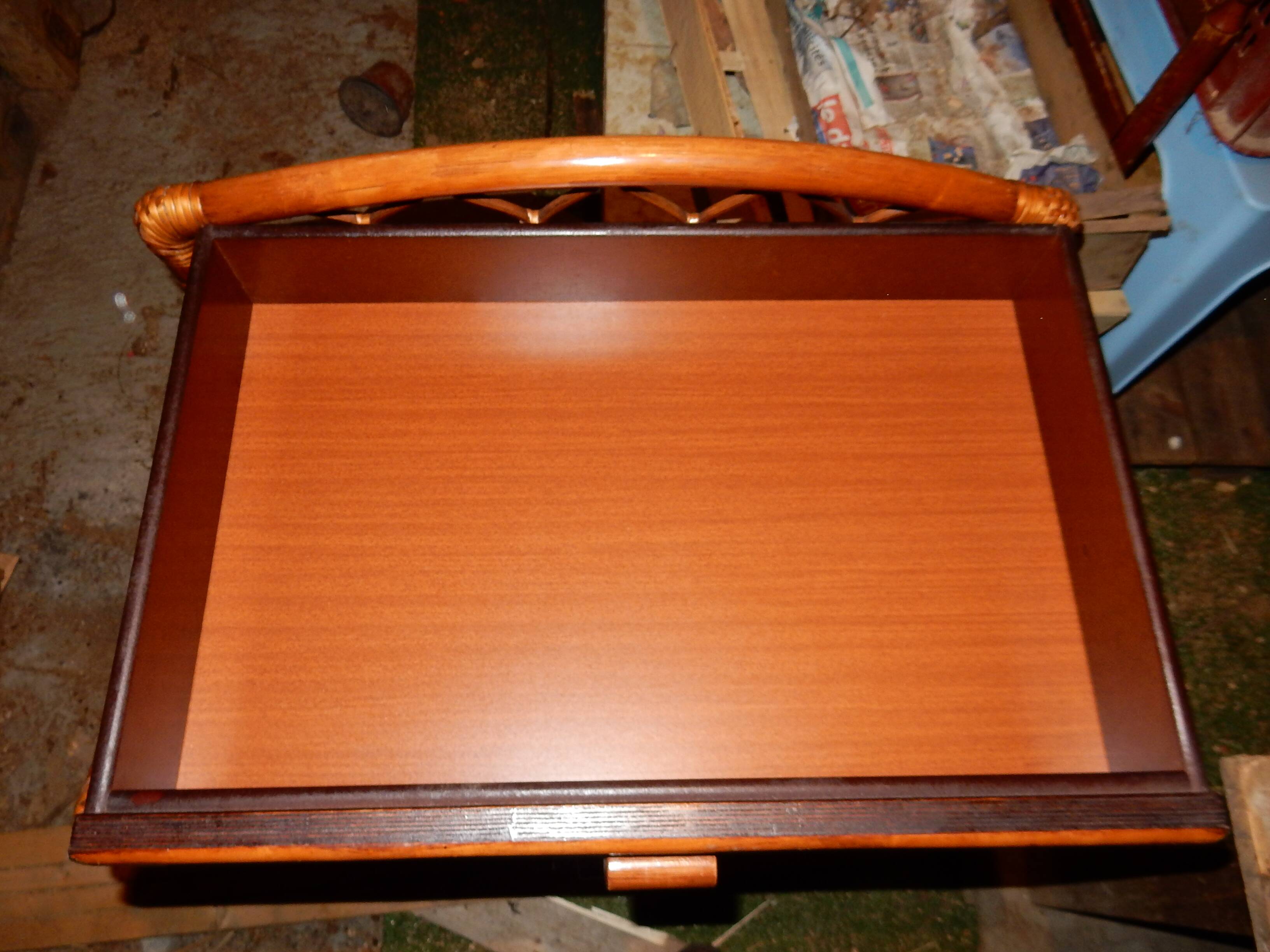 Commode vintage en rotin - Parfait état