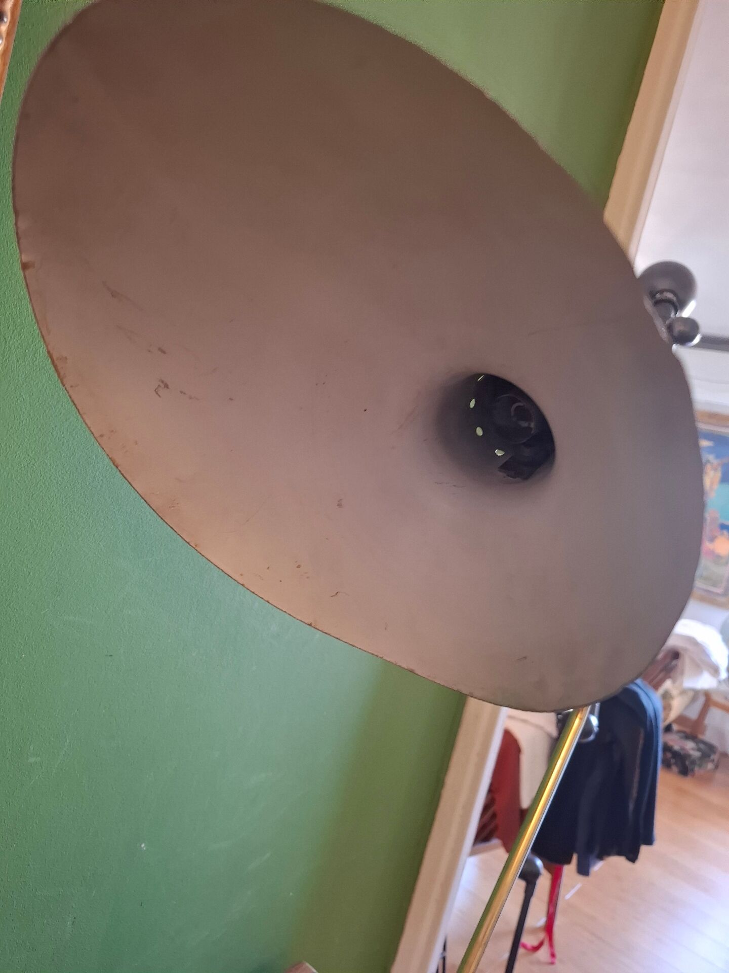 1950s lamp by Jean Boris Lacroix